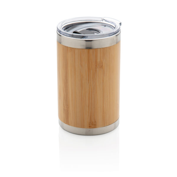 Bambu coffee to go mugg med logo