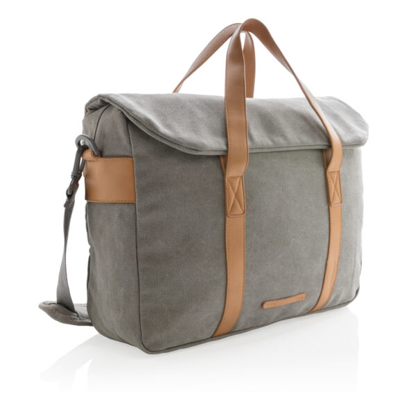 Canvas laptopväska