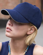 Kepsar med tryck BRUSHED COTTON DRILL CAP