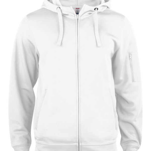 Basic Active Hoody Full Zip Vit