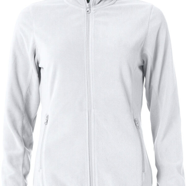 Basic Micro Fleece Jacket Ladies vit