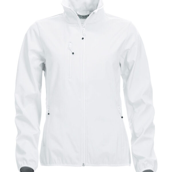 Basic Softshell Jacket Ladies vit