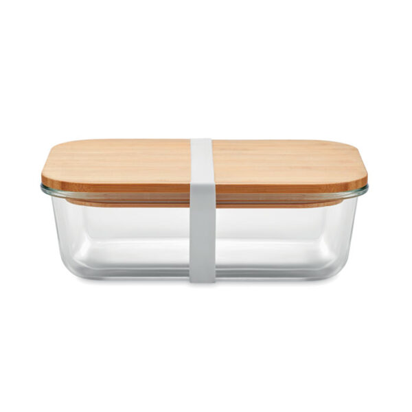 Lunchbox i glas/bambu