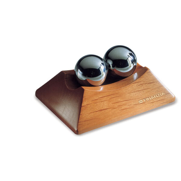 Kinesiskt anti-stress boll set Wood