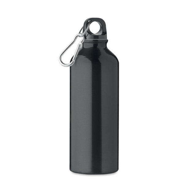 Flaska i återvunnen Alu 500 ml Black