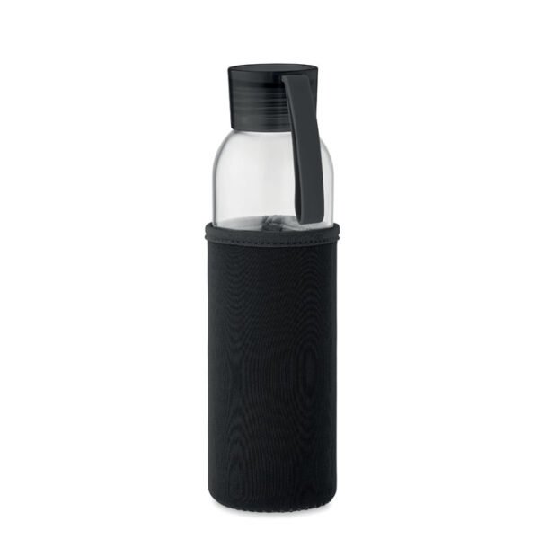 Glasflaska återvunneb 500 ml Black