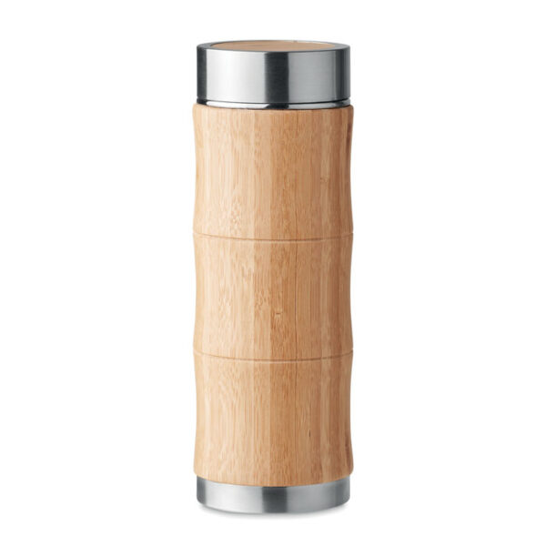 Termoflaska dubbelvägg 350 ml Wood