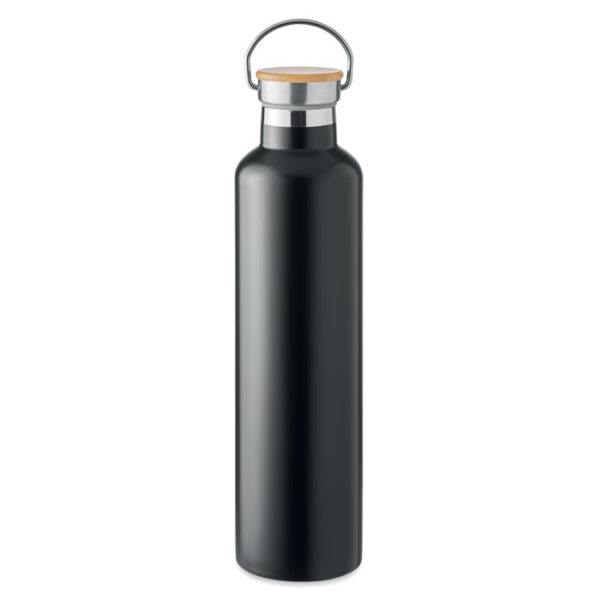 Termoflaska i rostfitt 1L Black