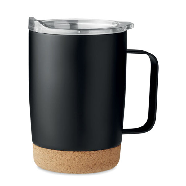 Mugg med dubbelvägg 300 ml Black