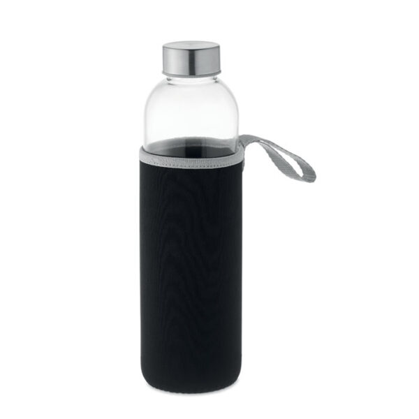 Glasflaska i fodral 750 ml Black