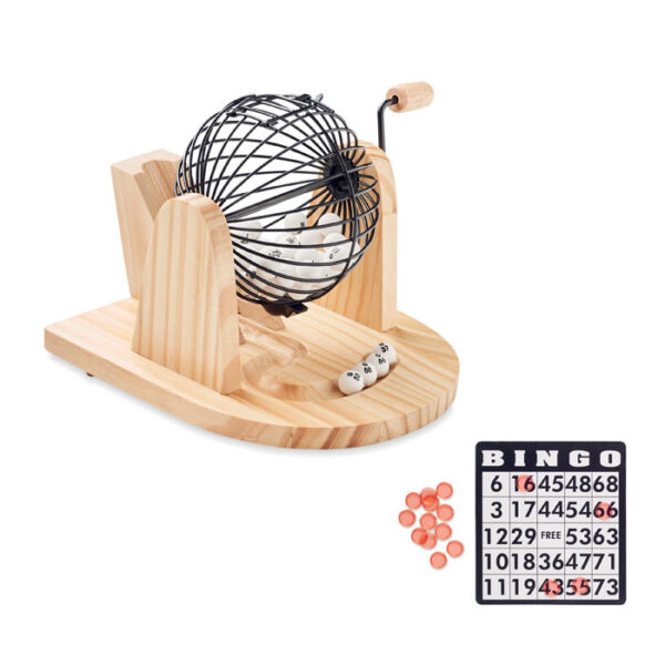 Bingo spel set Wood