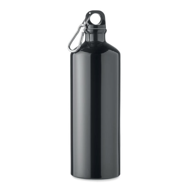 Aluminiumflaska 1 liter Black