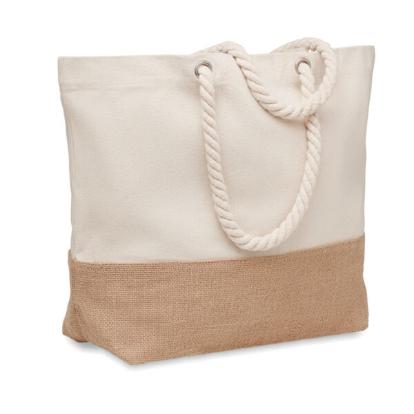 Strandväska i canvas 280 gr/m²Beige