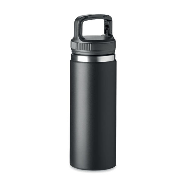 Flaska 500ml dubbelvägg Black