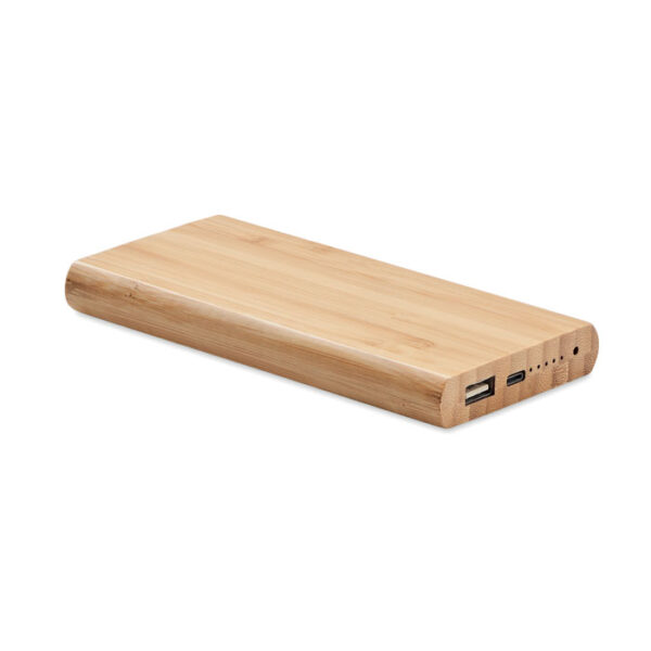 6000 mAh Powerbank i bambu