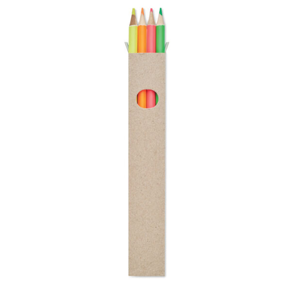 4st Överstryckningspennor Multicolour