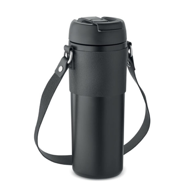 Termo flaska dubbelvägg 700ml Black