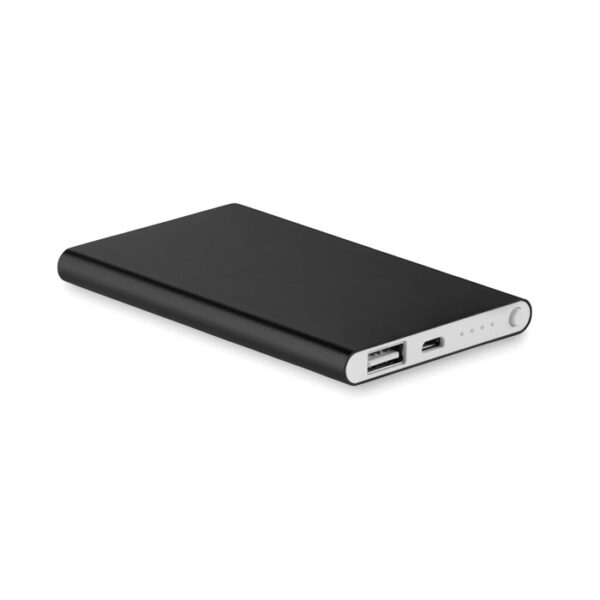 Aluminium powerbank 4000 mAh