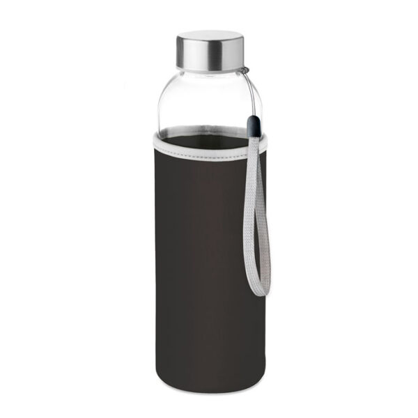 Glasflaska  500ml Black