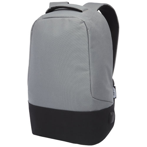 Cover GRS RPET stöldskyddad ryggsäck 16L GREY