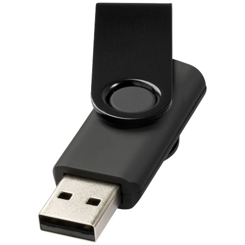 Rotate-metallic USB 4 GB BLACK