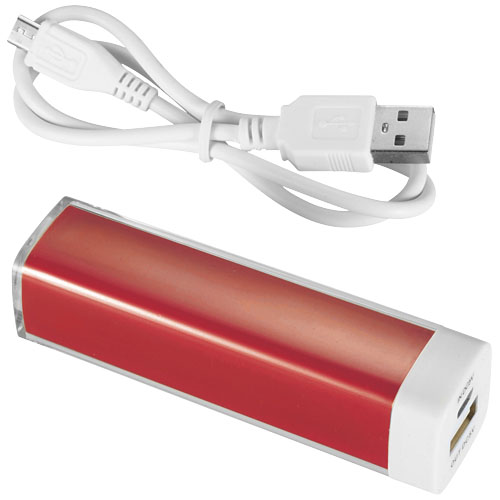 Flash 2200 mAh powerbank RED