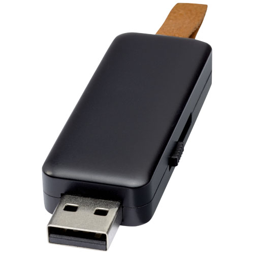 Gleam 4 GB upplysbart USB-minne BLACK