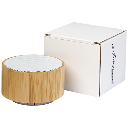 Cosmos Bluetooth® -högtalare i bambu WHITE