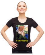 T-shirt med tryck